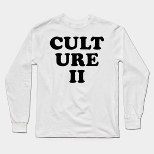 Migos Merch Culture II Long Sleeve T-Shirt